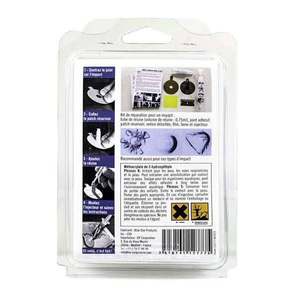 Kit de réparation de pare-brise