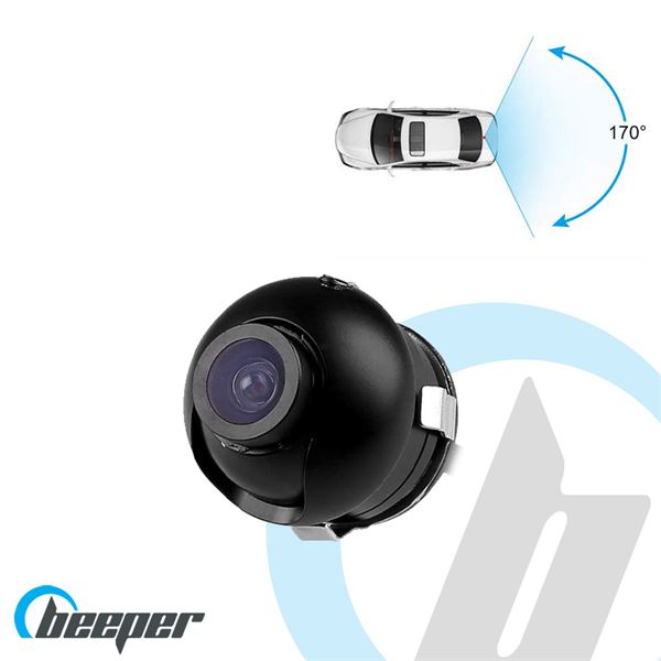 Caméra de recul + écran rétroviseur LCD RW043P Beeper