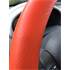 Couvre volant silicone rouge
