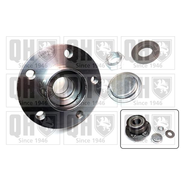 1 kit de roulement de roue arrière Quinton Hazell QWB1582