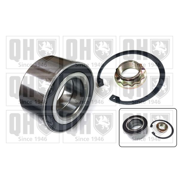 1 kit de roulement de roue arrière Quinton Hazell QWB1584