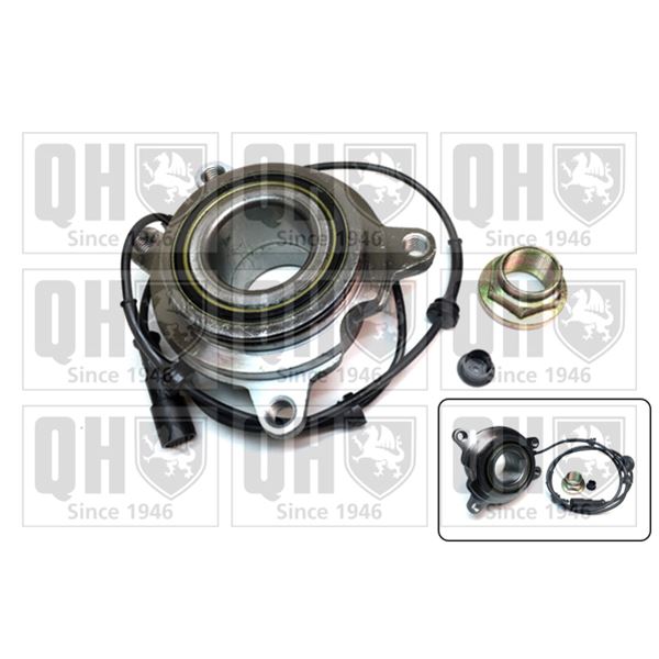 1 kit de roulement de roue avant Quinton Hazell QWB1600