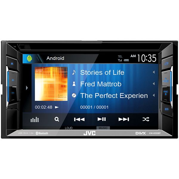 AUTORADIO MULTIMÉDIA JVC KW-V230BT