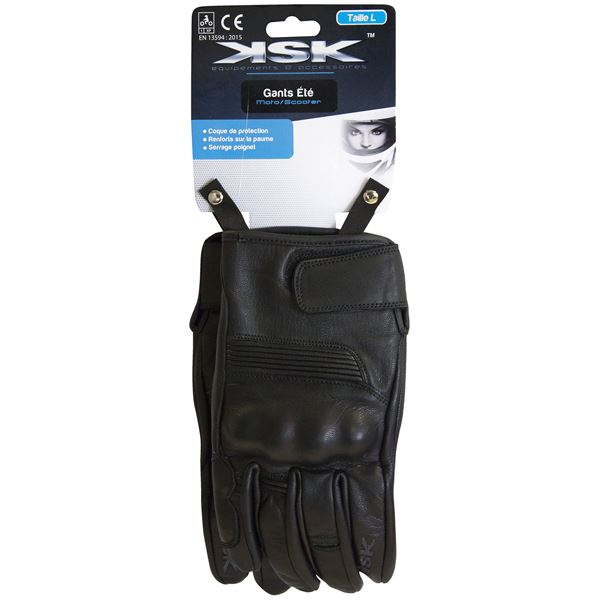 Gants moto, scooter été norme EPI KSK taille M pour deux roues
