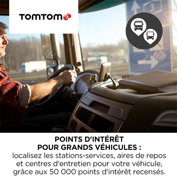 GPS Poids Lourd Tomtom Go Professional 6200