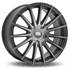 Jante aluminium Racer 18 pouces Gris Face Polie Monza