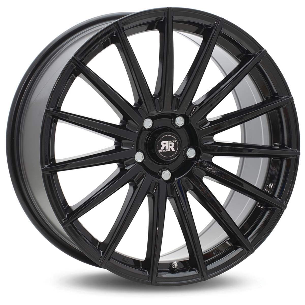 Jante Aluminium Racer 18 Pouces Noir Brillant Monza