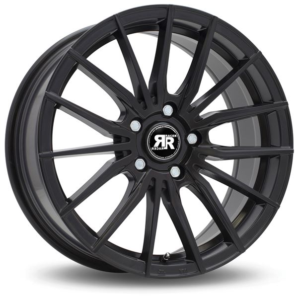 Jante aluminium Racer 15 pouces Noir Satin Schack