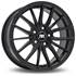 Jante aluminium Racer 15 pouces Noir Satin Schack