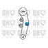 1 kit de distribution + 1 pompe à eau Quinton Hazell QBPK5834