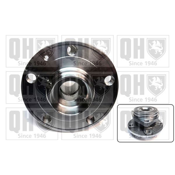 1 kit de roulement de roue avant Quinton Hazell QWB1599