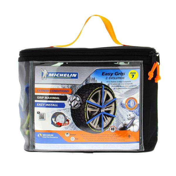 2 Chaînes neige composite Michelin Easy Grip Evolution 3