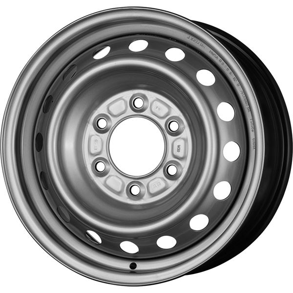 Jante tole Magnetto Wheels 16 pouces Argent
