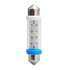 2 ampoules led navette C5W 41 mm bleu