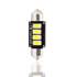 2 ampoules navette à LED CANBUS blanc 36 mm