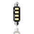 2 ampoules navette à LED CANBUS blanc 42 mm