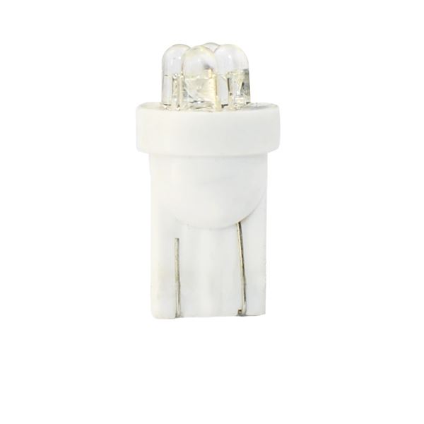 2 ampoules T10 avec 4 LED blanche
