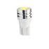 2 ampoules T10 avec 1 LED blanche