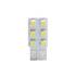 2 ampoules T10 avec 6 LED blanche