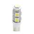 2 ampoules T10 avec 9 LED blanche