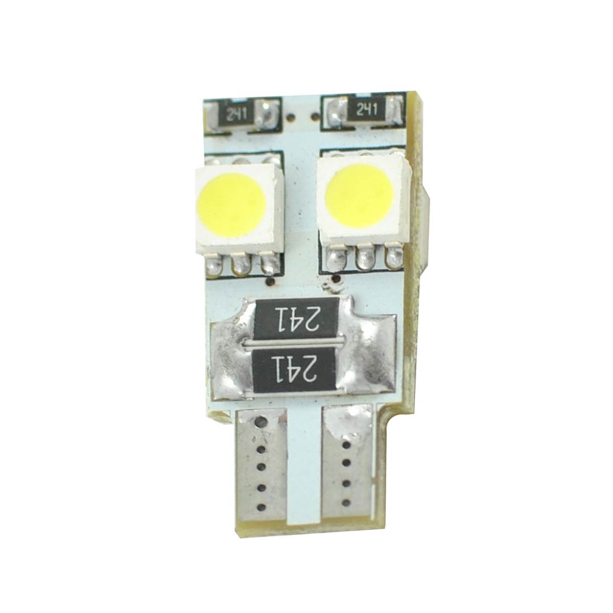 Ampoules (2 pièces) T10 Avec 4 Led Blanche