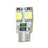 2 ampoules T10 avec 4 LED blanche