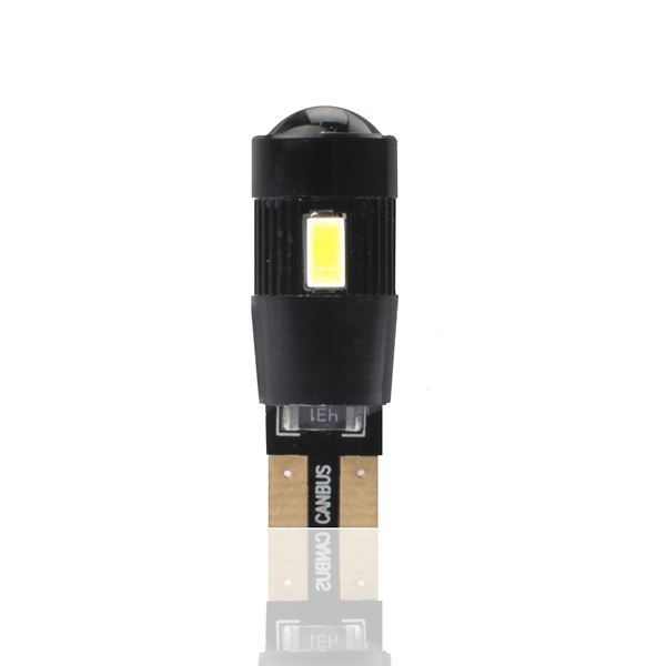 2 ampoules T10 avec 6 LED blanche
