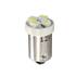 2 ampoules BA9S avec 4 LED blanche