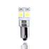 2 ampoules BA9S avec 4 LED blanche