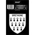 Adhésif blason Bretagne x1