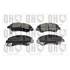 4 plaquettes de frein avant Quinton Hazell BP1874