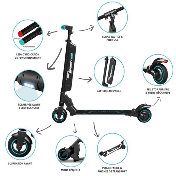 Trottinette électrique FX5 Beeper