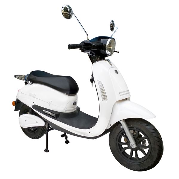 Scooter électrique SlidE Eurocka Blanc brillant