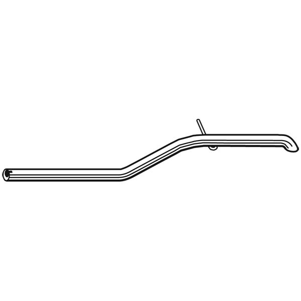 1 tube d'échappement Walker 10672