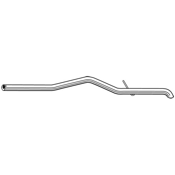 1 tube d'échappement Walker 10674