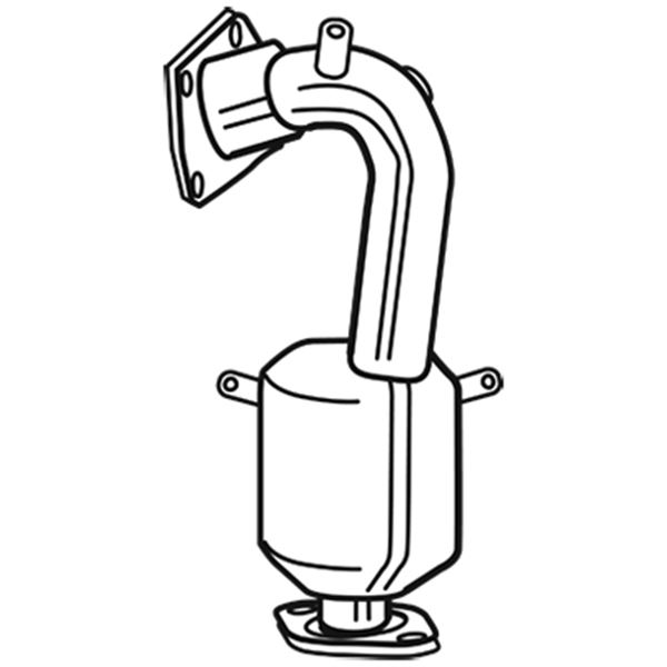 1 catalyseur Walker 28675