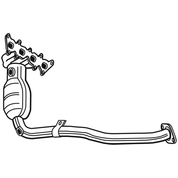 1 catalyseur Walker 28709