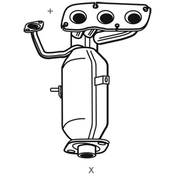 1 catalyseur Walker 28715