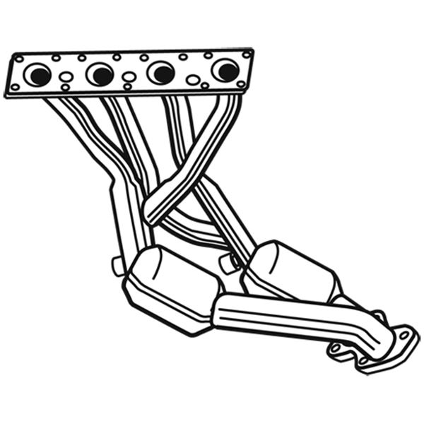 1 catalyseur Walker 28719