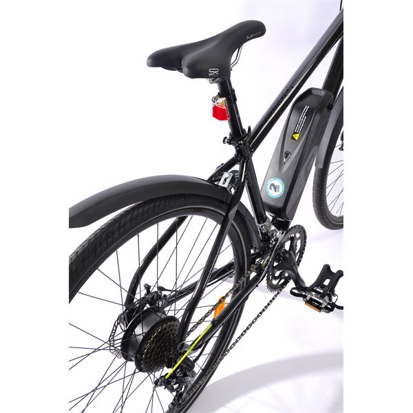 Vélo tout chemin électrique Feu Vert Fred taille 45 (M) noir