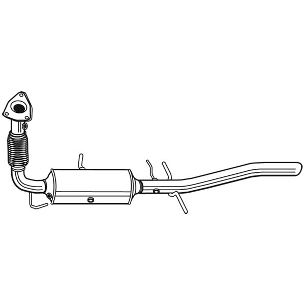 1 filtre à particules Walker 93240