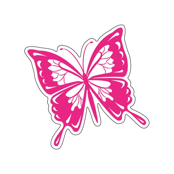 DECOR RESINE 3D PAPILLON