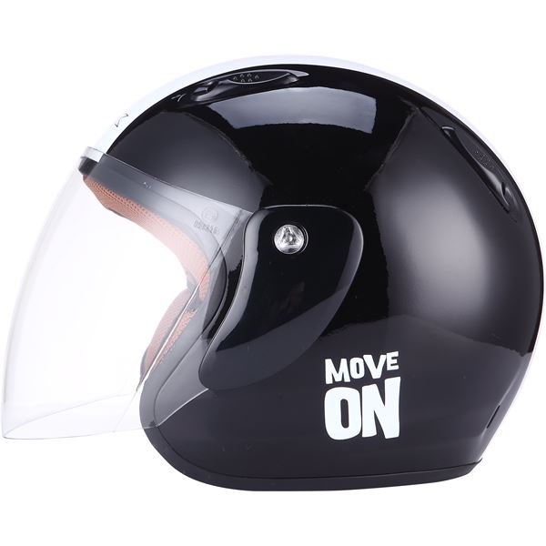Casque moto Jet Move On noir taille L KSK