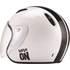 Casque moto Jet Move On blanc taille M KSK