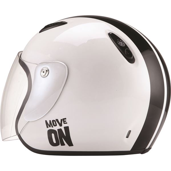 Casque moto Jet Move On blanc taille XL KSK