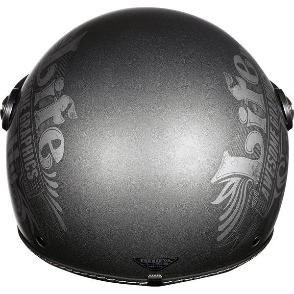 Casque moto Jet Tattoo On blanc taille XL KSK
