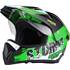 Casque moto cross Storm vert taille XL EOLE