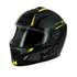 Casque moto scooter Intégral Graphic noir jaune MQS taille M