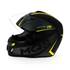 Casque moto scooter Intégral Graphic noir jaune MQS taille M