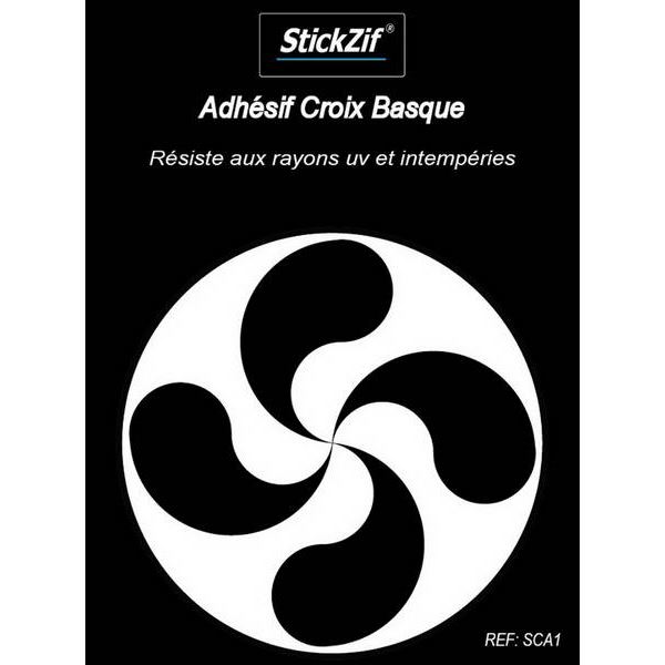 1 ADHÉSIF "CROIX BASQUE"